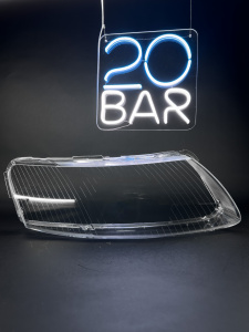 Правое стекло фары для Audi A6C6 рестайлинг (2008 - 2011) в интернет магазина 20BAR.