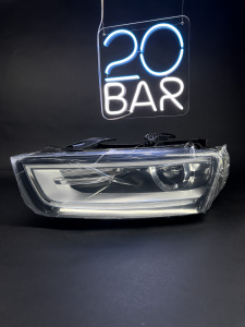Левая фара для Audi Q3 8U дорестайлинг (2010 - 2015) в интернет магазина 20BAR.