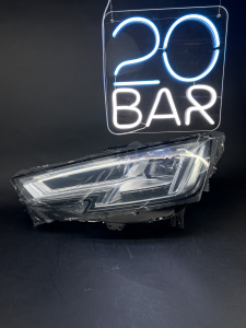 Левая фара LED для Audi A4B9 дорестайлинг (2015 - 2020) в интернет магазина 20BAR.