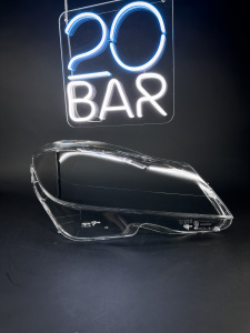 Левое стекло фары для Mercedes-Benz C-class W204 рестайлинг (2011 - 2015) в интернет магазина 20BAR.