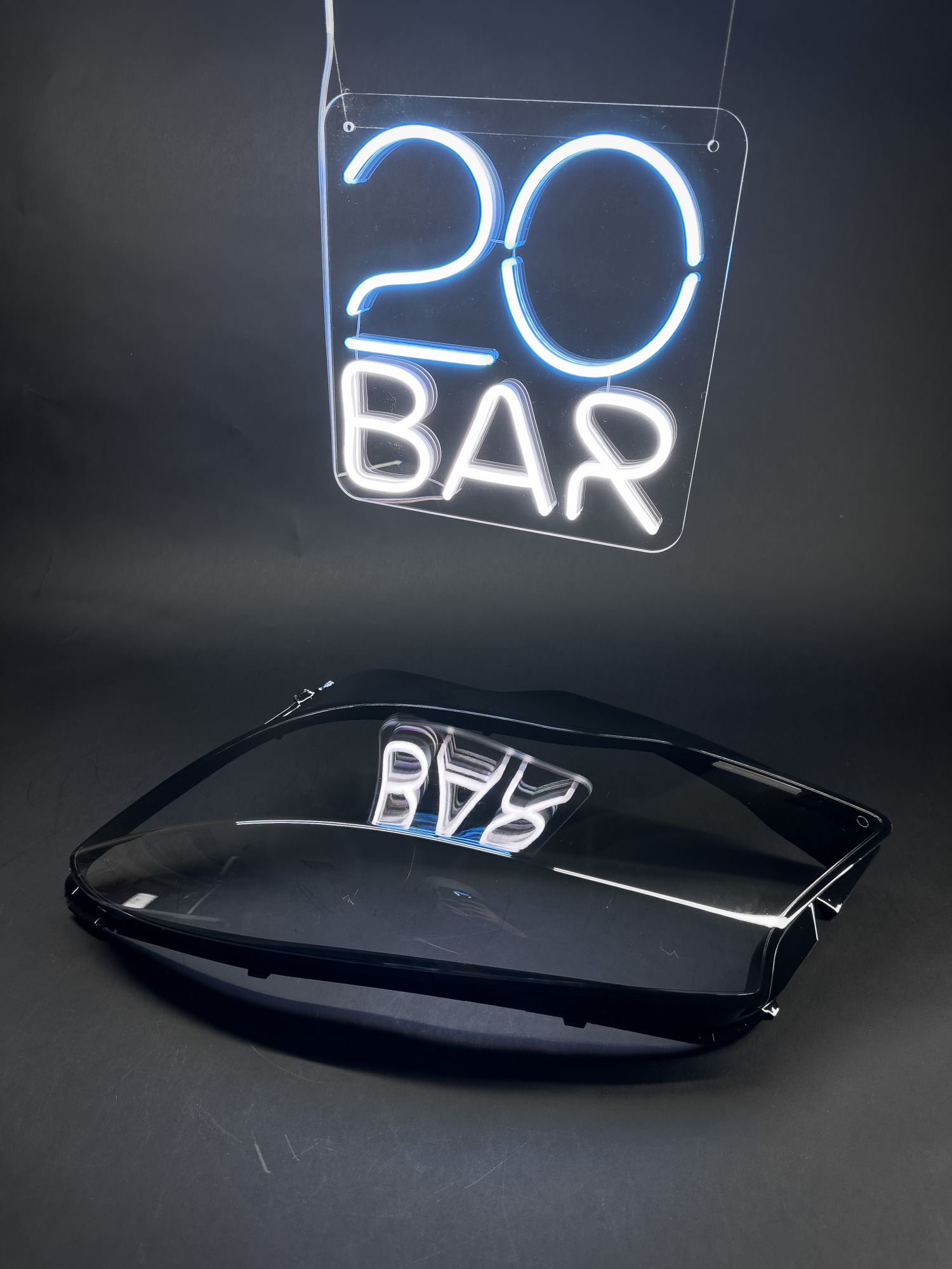 Левое стекло фары для GLA X156 дорестайлинг (2013 - 2017) в интернет магазина 20BAR.